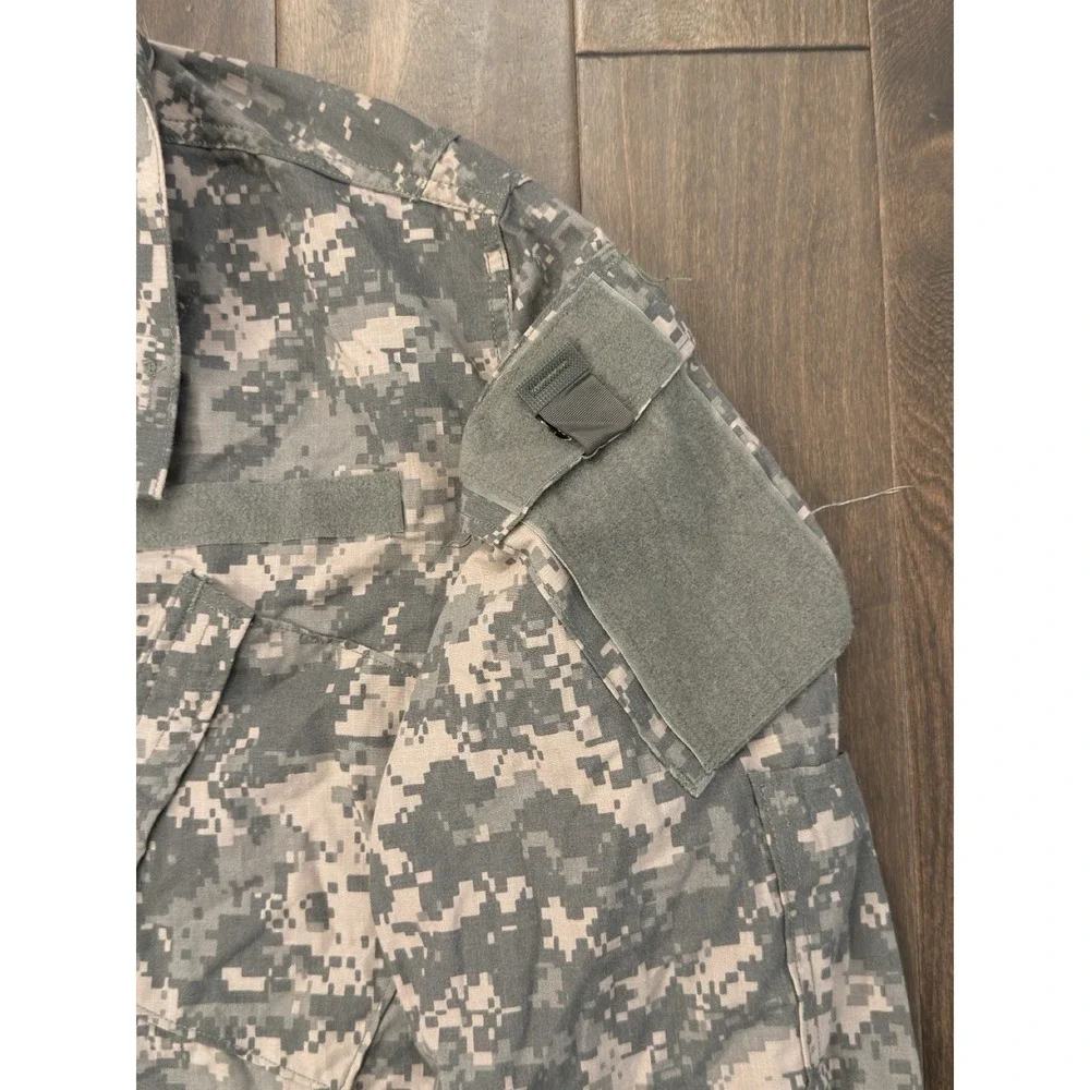 NWT Defender Jacket Mens Sz Large-X-Long Digital Camo BDU Full Zip Army Military